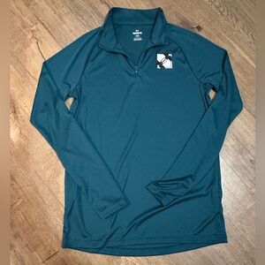 Under Armour Teal Quarter-Zip Pullover